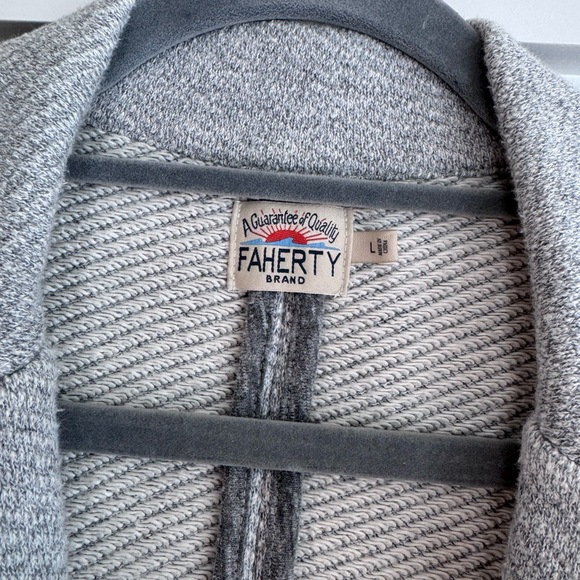 Faherty Textured Knit Jacket - Picture 3 of 5